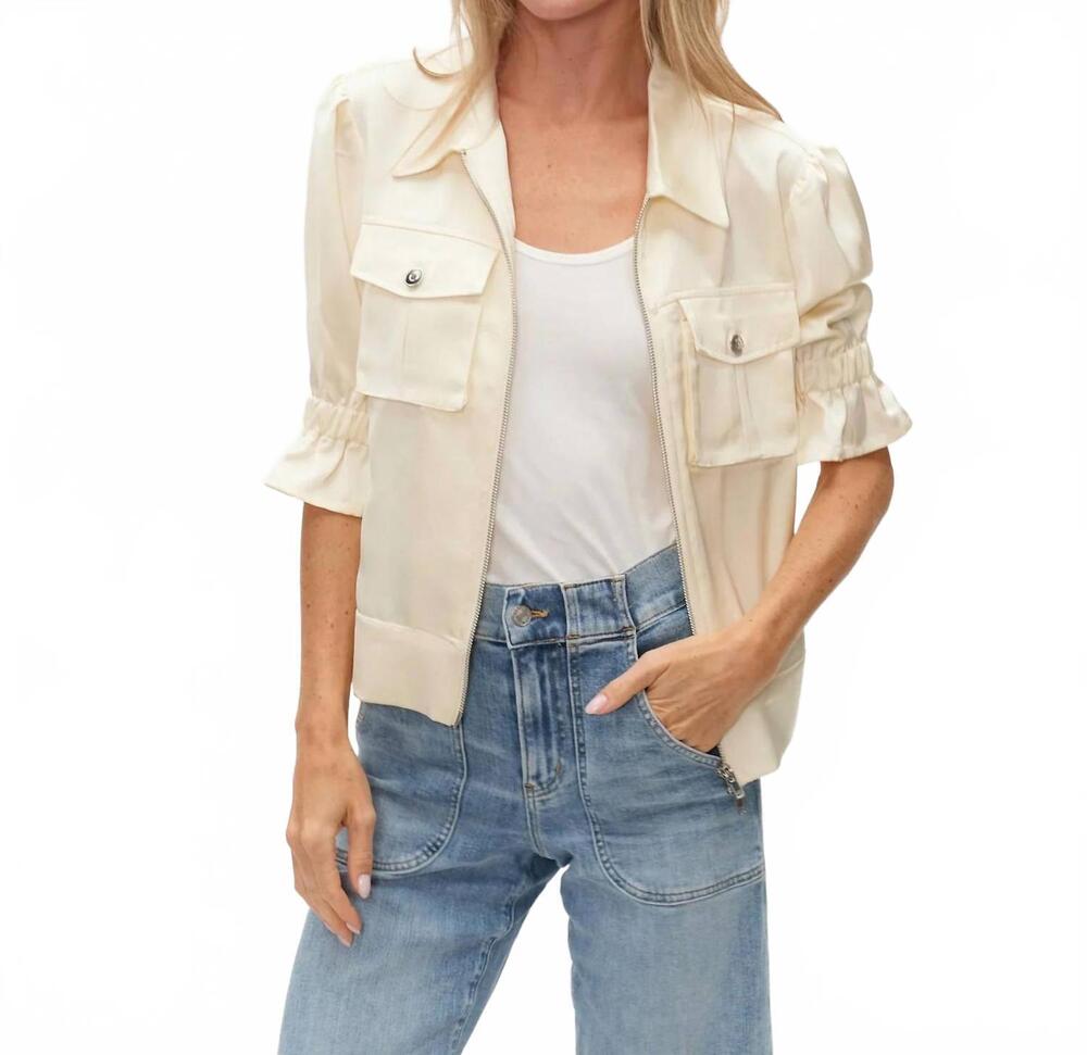 NEW SIX/FIFTY anna jacket in cream